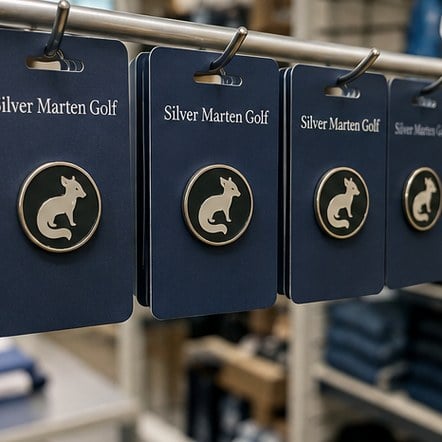 Customized golf ball markers for charity golf days